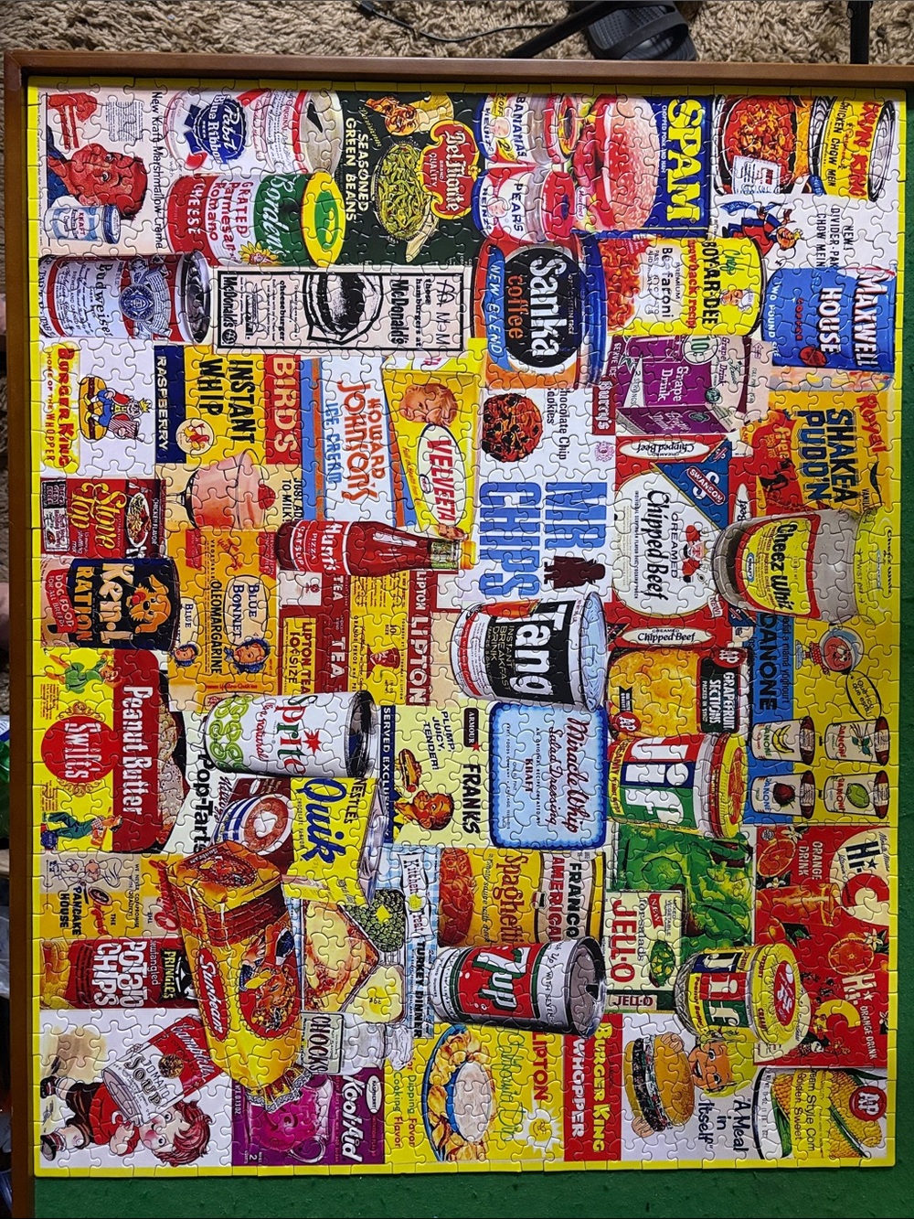 White Mountain Foods We Loved Puzzle - 1000 Pieces - Picture 2 of 4